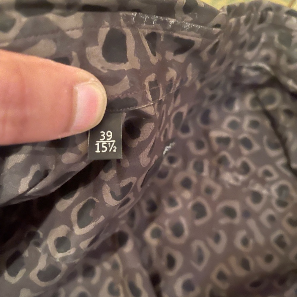 Gucci leopard print shirt